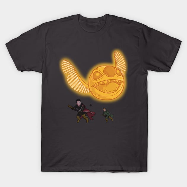 The Golden Stitch T-Shirt by Raffiti